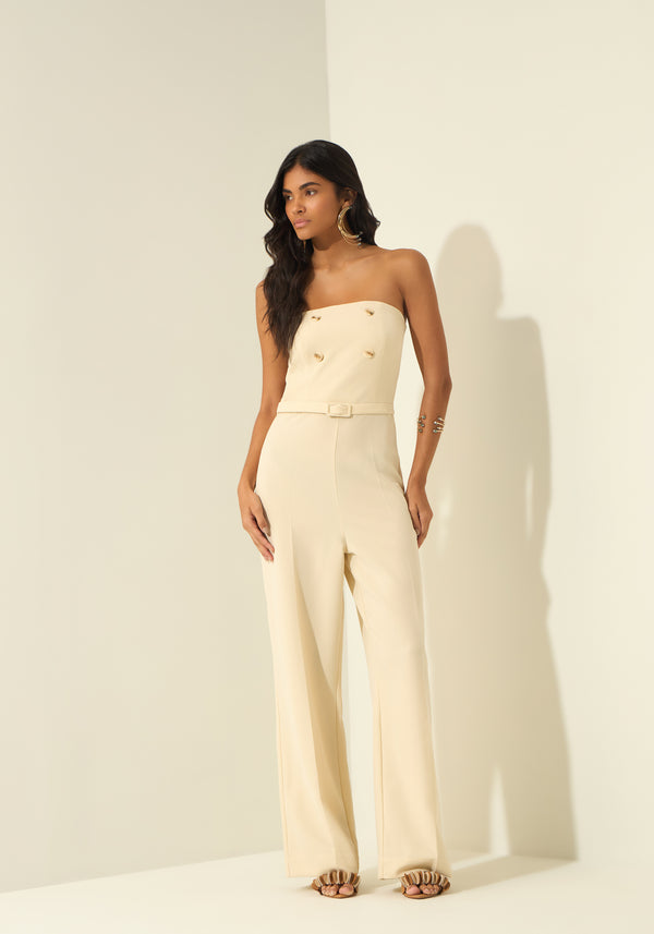 Combinaison PALAZZO beige