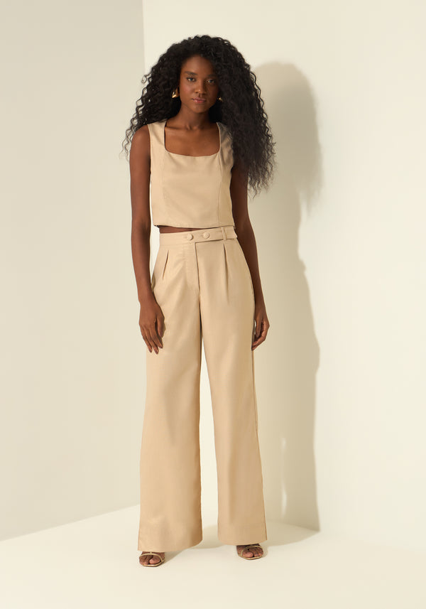 Pantalon GLOW beige