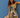 Robe Mini TROPICAL PAINTING MULTICOLOR